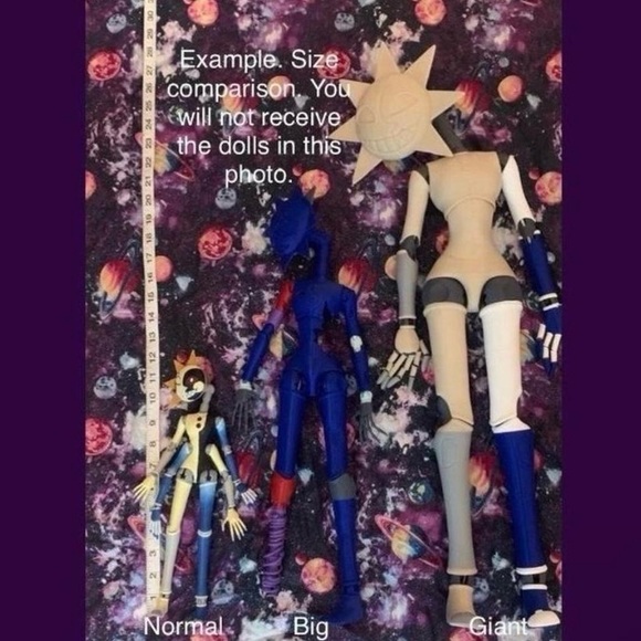 PLA Five Nights At Freddy’s Big Ruin Eclipse BJD - Picture 5 of 5